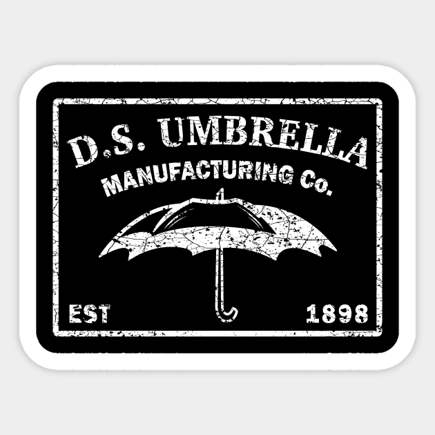 D.S. Umbrella Manufacturing Co. Sticker by iannorrisart
